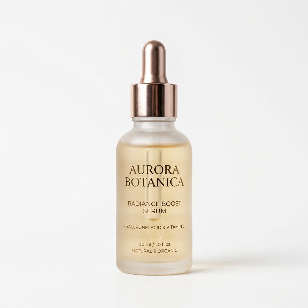 Serum Facial Aurora Botanica con Ácido Hialurónico